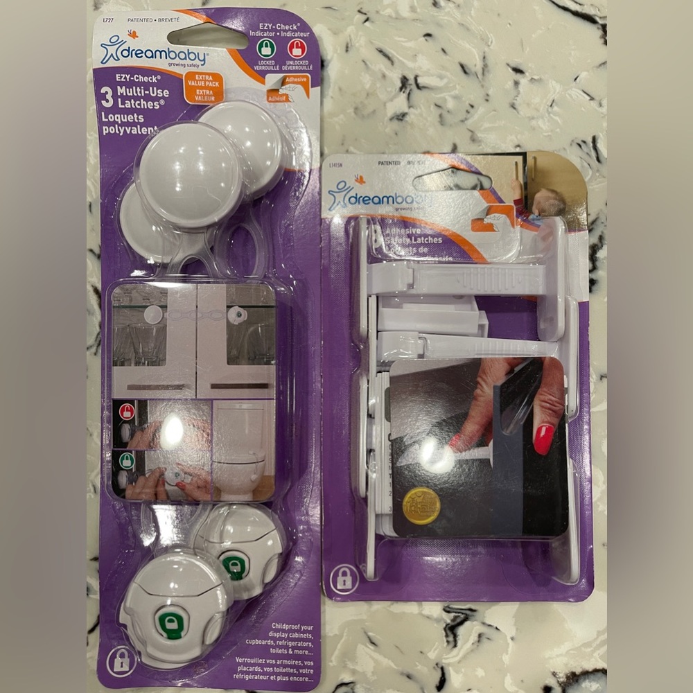 Dreambaby Multi-Use Latches and Adhesive Safety Latches